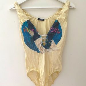 Reworked Vintage Pink Floyd Bodysuit